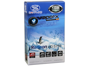 VAPOR-X HD5750 1G GDDR5