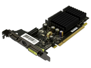 Geforce 7200gs Placa De Video Pci Express X16 Ddr2 Б/у Видеокарта