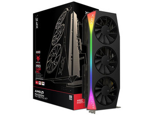 Tarjeta de Video AMD Radeon RX 9070 XT XFX Mercury OC, Gaming Edition, RGB, 16GB GDDR6, 1xHDMI, 3xDisplayPort, PCI Express 5.0.