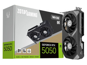Tarjeta de Video NVIDIA GeForce RTX 5050 Zotac Twin Edge OC, 8GB GDDR6, 128 Bit, 1xHDMI, 3xDisplayPort, PCI Express 5.0.

