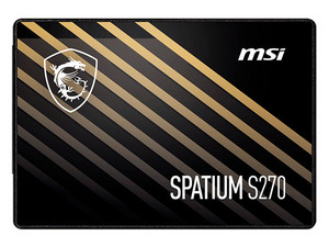 Unidad de Estado Sólido MSI Spatium S270 de 480GB, 2.5" SATA III (6Gb/s).