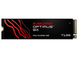 Unidad de Estado Sólido SanDisk Optimus GX de 500GB, M.2 PCIe NVMe 4.0.