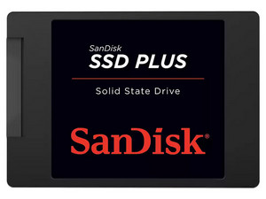 Unidad de Estado Sólido SanDisk Plus de 1TB, 2.5" SATA III (6Gb/s).