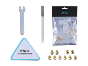 Kit de Boquillas y Limpiadores de Boquillas Creality para Impresoras 3D