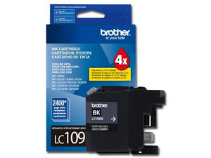 Cartucho de Tinta Brother de super alto rendimiento Negro, Modelo: LC109BK.