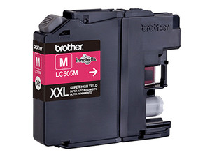 Cartucho de Tinta Brother LC505M, color Magenta.