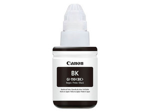 Botella de Tinta Negro Canon GI-190 BK, Modelo: 0667C001AA.