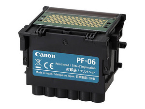 Cabezal de impresión Canon PF-06, Resolución 2400 x 1200 dpi, Modelo: 2352C003AB
