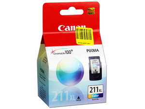 Cartucho de Tinta Canon Color, Modelo: CL-211 XL.