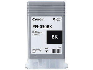 Botella de Tinta Negro Canon PF-030 BK, Modelo: 3489C001AA.