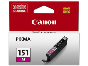 Cartucho de tinta Canon Magenta, Modelo: CLI-151M.