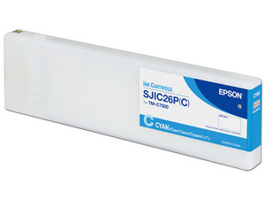 Cartucho de tinta Epson, Cian, Modelo: C33S020615.