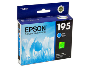 Cartucho de Tinta Epson 195 Cian, Modelo: T195220