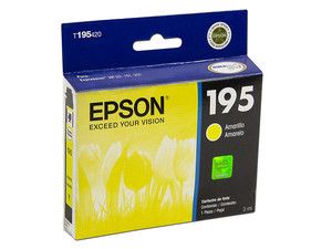 Cartucho de Tinta Epson 195 Amarillo, Modelo: T195420.