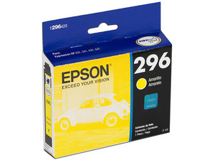 Cartucho de Tinta Epson 296 Amarillo, Modelo: T296420-AL.