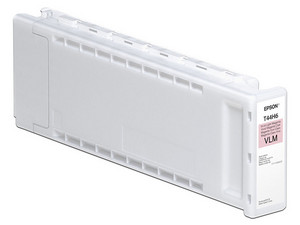 Cartucho de Tinta Epson UltraChrome PRO12, Magenta Claro, Alto Rendimiento, 700ml. Modelo: T44H620.