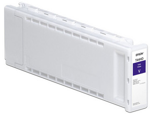 Cartucho de tinta Epson UltraChrome Pro12 Color violeta, Modelo: T44HD20.