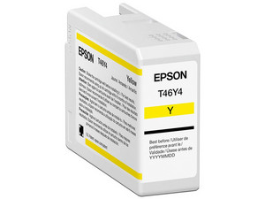 Cartucho de tinta Epson UltraChrome Pro10 Amarillo, Modelo: T46Y400