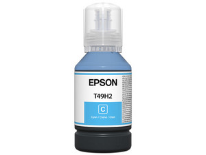 Botella de Tinta Cian Epson T49H, Modelo: T49H200.