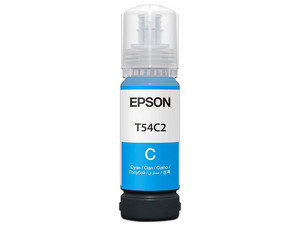 Botella de Tinta Epson T54C220, Cian, para SureLab D570, 70 ml.