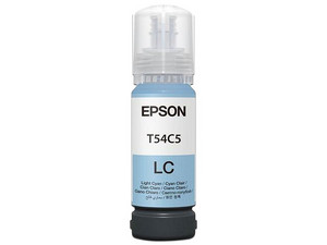 Botella de Tinta Epson T54C520, Cian Claro, para SureLab D570, 70 ml.