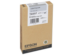 Cartucho Epson UltraChrome K3 Negro Claro, Modelo: T603700