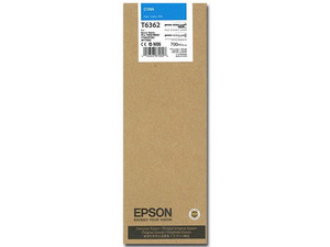 Cartucho Epson UltraChrome HDR Cian, Modelo: T636200.