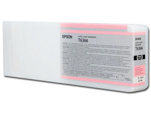 Cartucho de tinta Epson UltraChrome HDR Magenta Claro, Modelo: T636600.