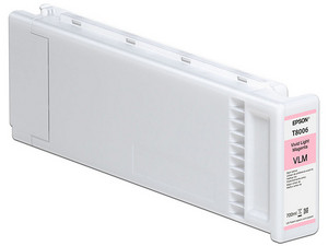 Cartucho Epson Magenta light UltraChrome Pro, Modelo: T800600, 700 ml.