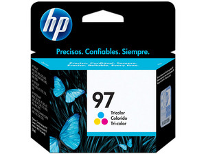 Cartucho de tinta HP 97 Tricolor Original (C9363WL).