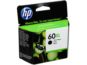 Cartucho de tinta HP 60XL negra Original (CC641WL)