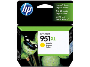 Cartucho de tinta HP 951XL Amarillo Original (CN048AL).