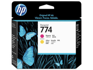 Cabezal de impresión HP DesignJet 774 Magenta/Amarillo, Modelo: P2V99A