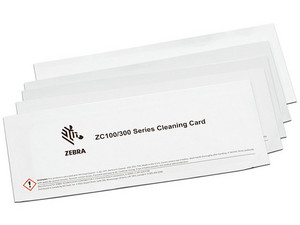 Kit de limpieza mejorado para Impresora de credenciales ZEBRA ZC100 y ZC300, incluye 5 tarjetas de limpieza del motor de impresión.