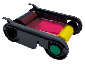 Cinta de Color Evolis R5F202A100 de 5 Paneles, 200 impresiones YMCKO.