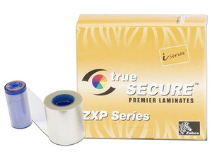 Rollo de laminación Zebra 25.4um, transparente para ZXP Series.