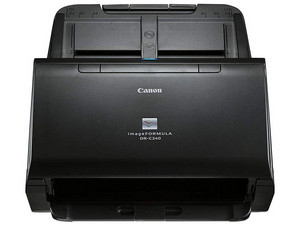 Escáner Canon ImageFormula DR-C240, Resolución 600 ppp, color negro.