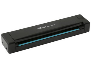 Escáner portátil IRIS Executive 4, 24bits, 600 ppp, USB.