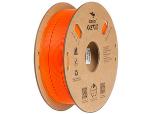 Rollo de Filamento Creality Ender Fast de PLA de 1.75mm, 1Kg. Color Naranja.