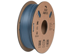 Rollo de Filamento Creality Ender Fast de PLA de 1.75mm, 1Kg. Color Gris.