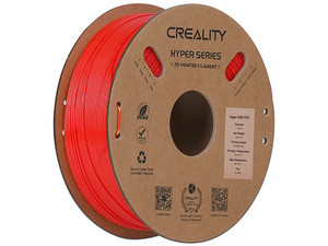 Rollo de Filamento Creality Hyper de ABS de 1.75mm, 1Kg. Color Roja.