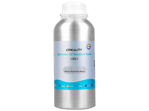 Resina Creality Lavable LCD, 500g, Color Gris.