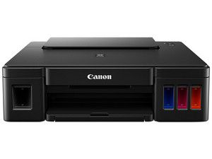 Impresora a color Canon PIXMA G1110 con Sistema de Tanques de Tinta, Resolución hasta 4800 x 1200 dpi, Velocidad de impresión a color de 5 ipm, USB, Color Negro.