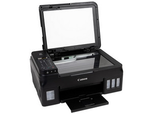 Multifuncional Canon PIXMA G4110, Sistema de Tanques de Tinta, Impresora,  Copiadora, Escáner y Fax, Resolución hasta 4800 x 1200 dpi, Wi-Fi,  Ethernet, USB.