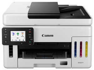 Multifuncional a color Canon Maxify GX6110, Con Sistema de Tanques de Tinta, Resolución máxima de Impresión 600 x 1200 DPI, Velocidad de Impresión a Color de 25 ppm, Impresora, Copiadora y Escáner, USB.