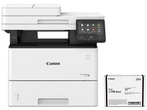 Multifuncional Láser Monocromática Canon 1643iF II, Resolución de Impresión de 600 x 600ppp, hasta 45 ppm de Velocidad de impresión, Impresora, Copiadora y Escáner, Ciclo de hasta 20500 Páginas, Incluye Toner T06 Color Negro.