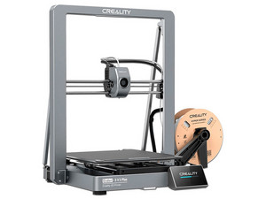 Impresora 3D Creality Ender-3 V3 Plus, Nivelación Automática, Calentamiento Rápido, Área de Impresión de 300mm x 300mm x 330mm. Color Negro.