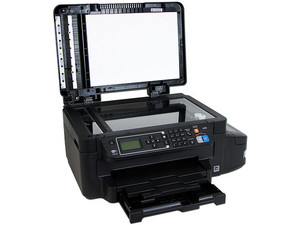 Multifuncional de Inyección Epson EcoTank L655, impresora, copiadora,  escáner y fax, sistema de tanque de tinta, Wi-Fi, Ethernet, USB.