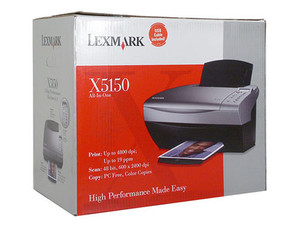 Multifuncional Lexmark X5150, Impresora, Scanner y Copiadora a Color.