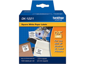 Etiqueta Blanca Adhesiva Pre-cortada Brother DK1221